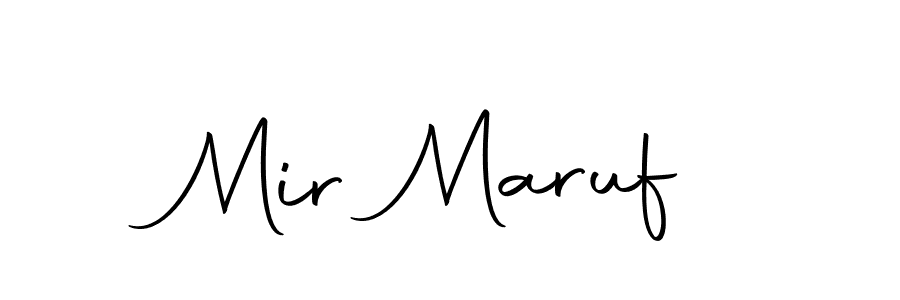 How to make Mir Maruf name signature. Use Autography-DOLnW style for creating short signs online. This is the latest handwritten sign. Mir Maruf signature style 10 images and pictures png