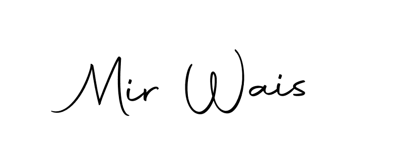 Make a beautiful signature design for name Mir Wais. Use this online signature maker to create a handwritten signature for free. Mir Wais signature style 10 images and pictures png