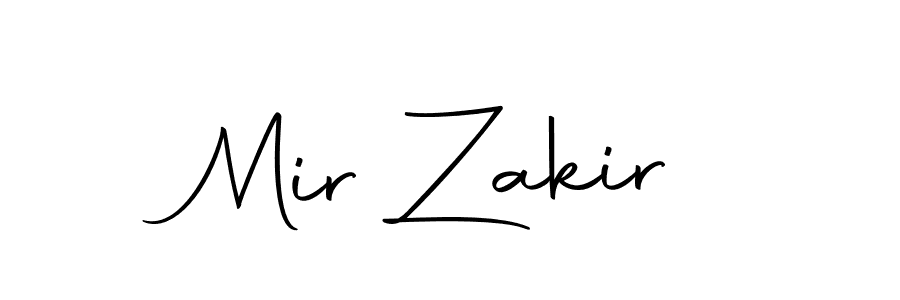 Design your own signature with our free online signature maker. With this signature software, you can create a handwritten (Autography-DOLnW) signature for name Mir Zakir. Mir Zakir signature style 10 images and pictures png