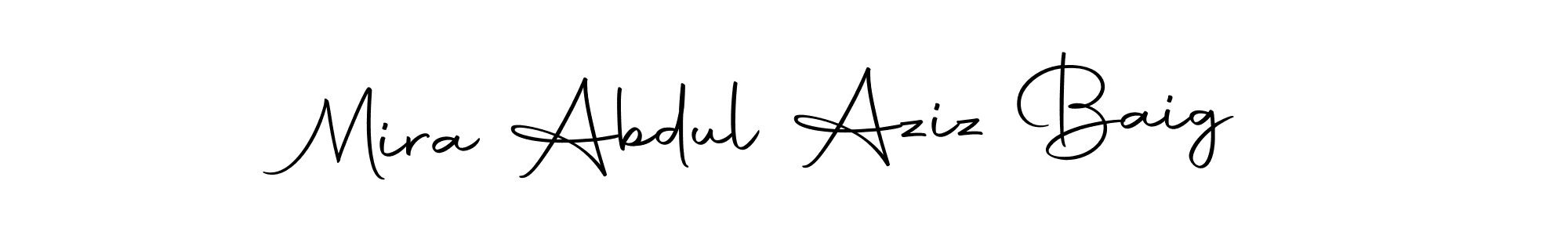 Once you've used our free online signature maker to create your best signature Autography-DOLnW style, it's time to enjoy all of the benefits that Mira Abdul Aziz Baig name signing documents. Mira Abdul Aziz Baig signature style 10 images and pictures png