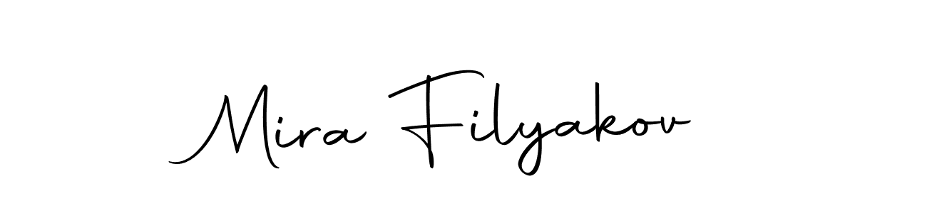 How to make Mira Filyakov signature? Autography-DOLnW is a professional autograph style. Create handwritten signature for Mira Filyakov name. Mira Filyakov signature style 10 images and pictures png