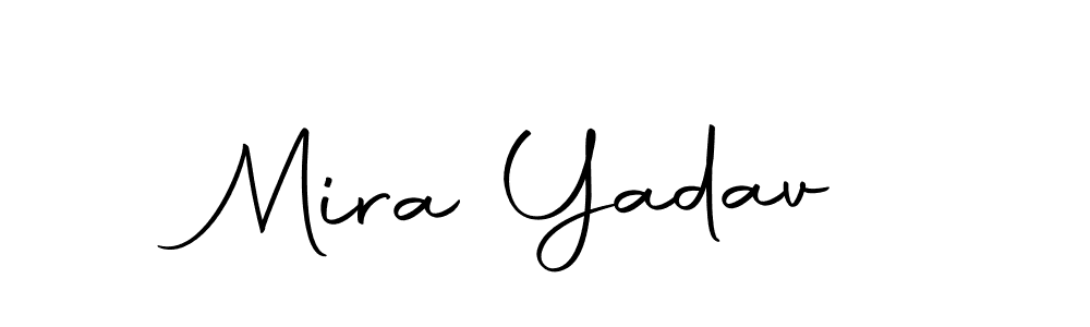 Make a beautiful signature design for name Mira Yadav. Use this online signature maker to create a handwritten signature for free. Mira Yadav signature style 10 images and pictures png