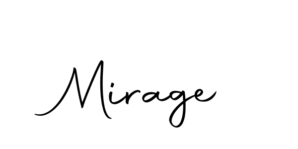 Design your own signature with our free online signature maker. With this signature software, you can create a handwritten (Autography-DOLnW) signature for name Mirage. Mirage signature style 10 images and pictures png