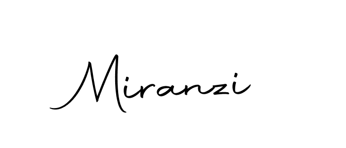 How to make Miranzi name signature. Use Autography-DOLnW style for creating short signs online. This is the latest handwritten sign. Miranzi signature style 10 images and pictures png