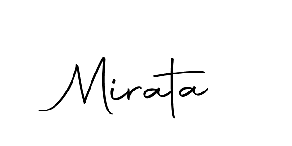 How to make Mirata name signature. Use Autography-DOLnW style for creating short signs online. This is the latest handwritten sign. Mirata signature style 10 images and pictures png