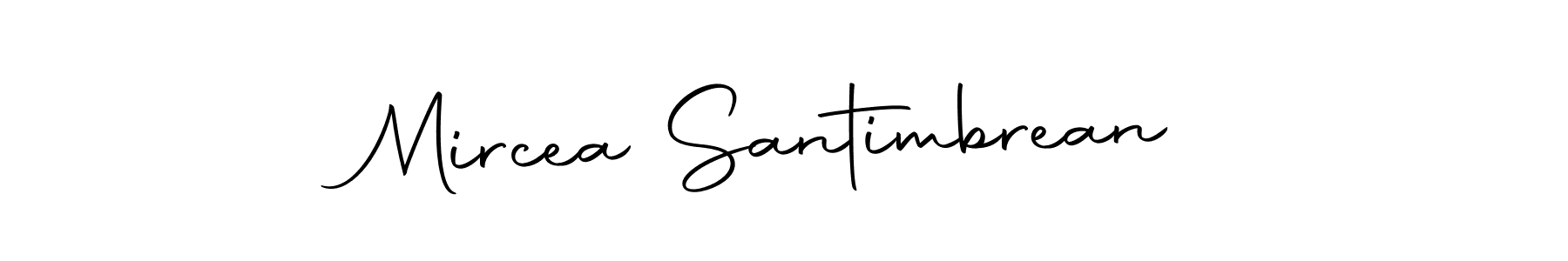 You should practise on your own different ways (Autography-DOLnW) to write your name (Mircea Santimbrean) in signature. don't let someone else do it for you. Mircea Santimbrean signature style 10 images and pictures png