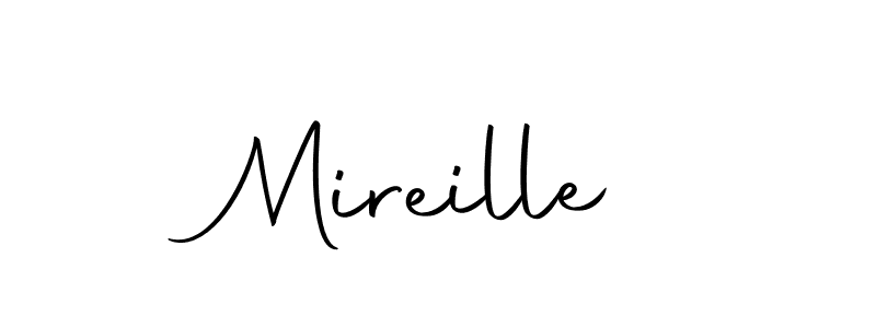 Also we have Mireille name is the best signature style. Create professional handwritten signature collection using Autography-DOLnW autograph style. Mireille signature style 10 images and pictures png
