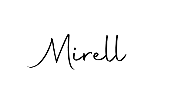 Autography-DOLnW is a professional signature style that is perfect for those who want to add a touch of class to their signature. It is also a great choice for those who want to make their signature more unique. Get Mirell name to fancy signature for free. Mirell signature style 10 images and pictures png