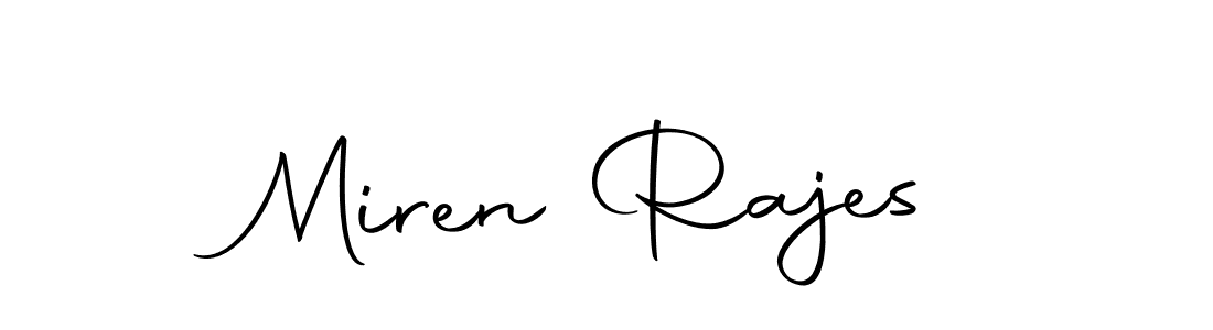 Use a signature maker to create a handwritten signature online. With this signature software, you can design (Autography-DOLnW) your own signature for name Miren Rajes. Miren Rajes signature style 10 images and pictures png