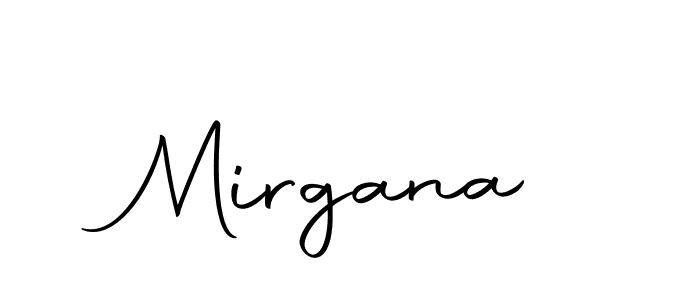 You should practise on your own different ways (Autography-DOLnW) to write your name (Mirgana) in signature. don't let someone else do it for you. Mirgana signature style 10 images and pictures png