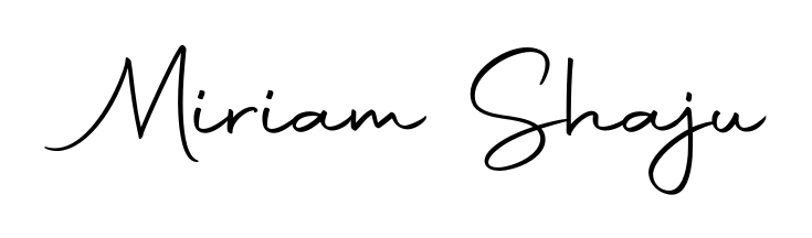 Quickly download Miriam Shaju name signature in high-resolution PNG using Autography-DOLnW style. Ready to insert into PDFs and online applications. Miriam Shaju signature style 10 images and pictures png