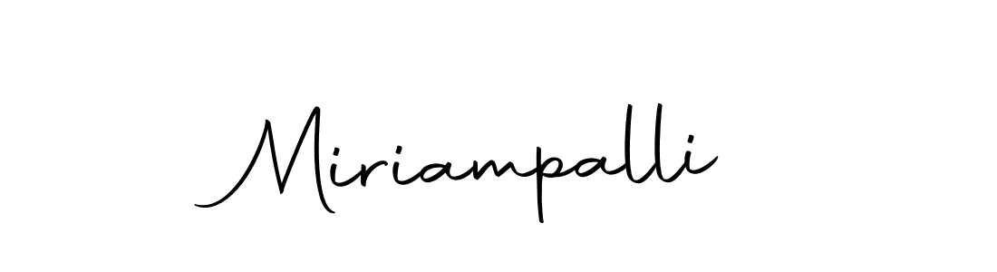 Design your own signature with our free online signature maker. With this signature software, you can create a handwritten (Autography-DOLnW) signature for name Miriampalli. Miriampalli signature style 10 images and pictures png