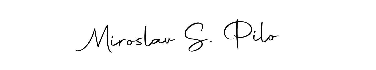 Also You can easily find your signature by using the search form. We will create Miroslav S. Pilo name handwritten signature images for you free of cost using Autography-DOLnW sign style. Miroslav S. Pilo signature style 10 images and pictures png