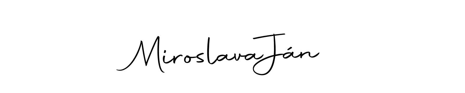 Here are the top 10 professional signature styles for the name Miroslava  Ján. These are the best autograph styles you can use for your name. Miroslava  Ján signature style 10 images and pictures png