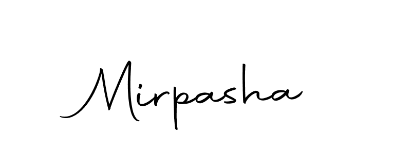 Design your own signature with our free online signature maker. With this signature software, you can create a handwritten (Autography-DOLnW) signature for name Mirpasha. Mirpasha signature style 10 images and pictures png