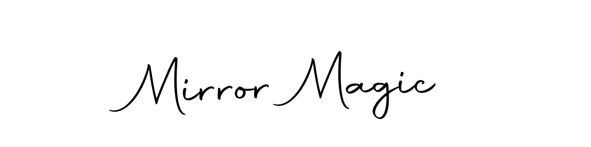 The best way (Autography-DOLnW) to make a short signature is to pick only two or three words in your name. The name Mirror Magic include a total of six letters. For converting this name. Mirror Magic signature style 10 images and pictures png