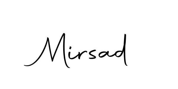 Make a beautiful signature design for name Mirsad. With this signature (Autography-DOLnW) style, you can create a handwritten signature for free. Mirsad signature style 10 images and pictures png