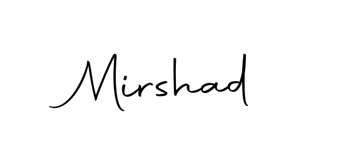 Make a beautiful signature design for name Mirshad. Use this online signature maker to create a handwritten signature for free. Mirshad signature style 10 images and pictures png