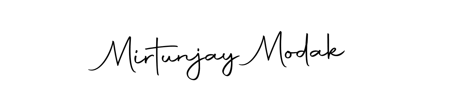 How to make Mirtunjay Modak signature? Autography-DOLnW is a professional autograph style. Create handwritten signature for Mirtunjay Modak name. Mirtunjay Modak signature style 10 images and pictures png