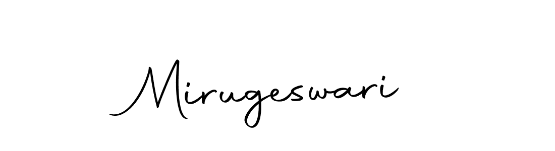 Autography-DOLnW is a professional signature style that is perfect for those who want to add a touch of class to their signature. It is also a great choice for those who want to make their signature more unique. Get Mirugeswari name to fancy signature for free. Mirugeswari signature style 10 images and pictures png