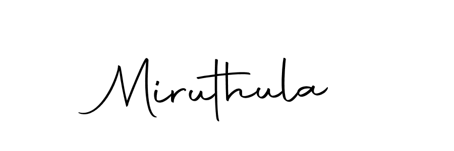 Miruthula stylish signature style. Best Handwritten Sign (Autography-DOLnW) for my name. Handwritten Signature Collection Ideas for my name Miruthula. Miruthula signature style 10 images and pictures png