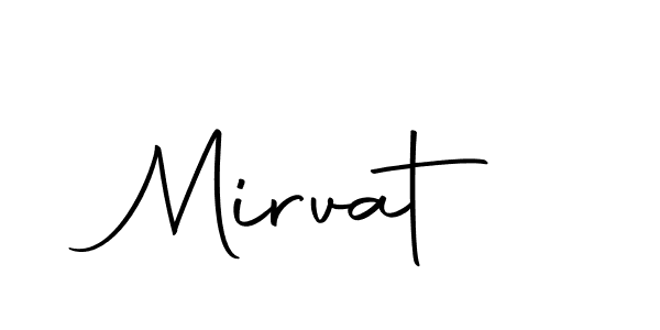 The best way (Autography-DOLnW) to make a short signature is to pick only two or three words in your name. The name Mirvat include a total of six letters. For converting this name. Mirvat signature style 10 images and pictures png