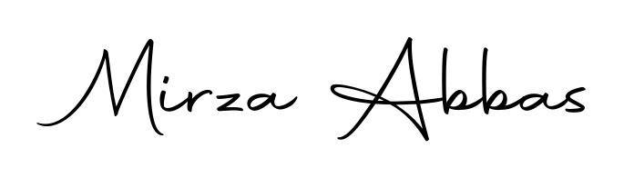 It looks like you need a new signature style for name Mirza Abbas. Design unique handwritten (Autography-DOLnW) signature with our free signature maker in just a few clicks. Mirza Abbas signature style 10 images and pictures png