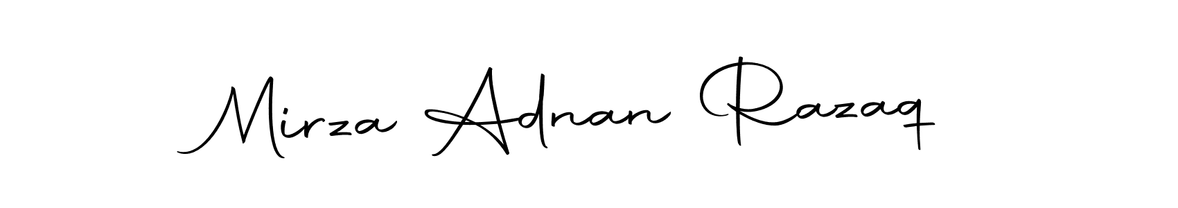 Mirza Adnan Razaq stylish signature style. Best Handwritten Sign (Autography-DOLnW) for my name. Handwritten Signature Collection Ideas for my name Mirza Adnan Razaq. Mirza Adnan Razaq signature style 10 images and pictures png