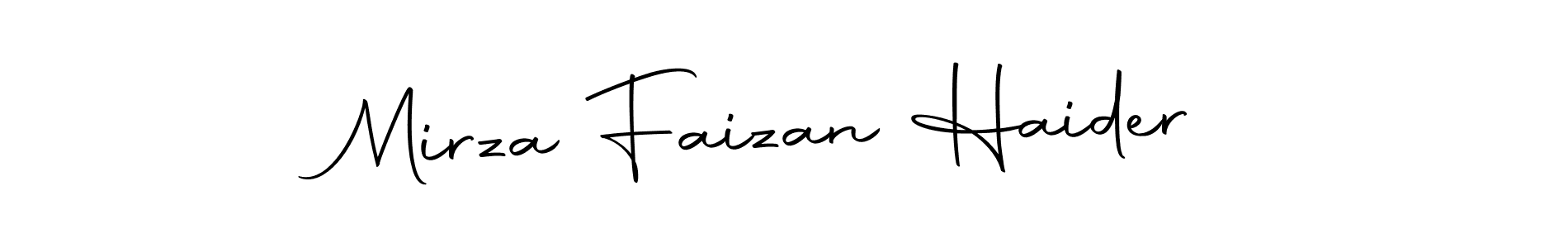 if you are searching for the best signature style for your name Mirza Faizan Haider. so please give up your signature search. here we have designed multiple signature styles  using Autography-DOLnW. Mirza Faizan Haider signature style 10 images and pictures png