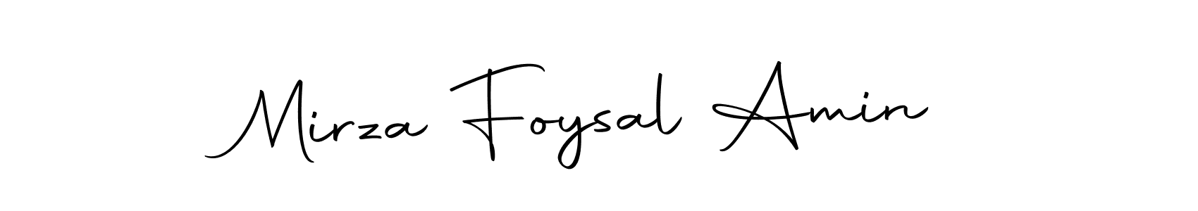 Make a beautiful signature design for name Mirza Foysal Amin. With this signature (Autography-DOLnW) style, you can create a handwritten signature for free. Mirza Foysal Amin signature style 10 images and pictures png