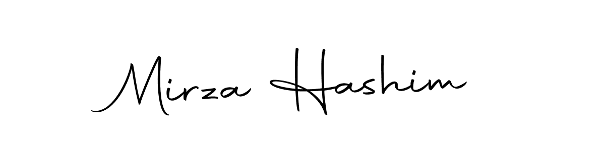 Mirza Hashim stylish signature style. Best Handwritten Sign (Autography-DOLnW) for my name. Handwritten Signature Collection Ideas for my name Mirza Hashim. Mirza Hashim signature style 10 images and pictures png