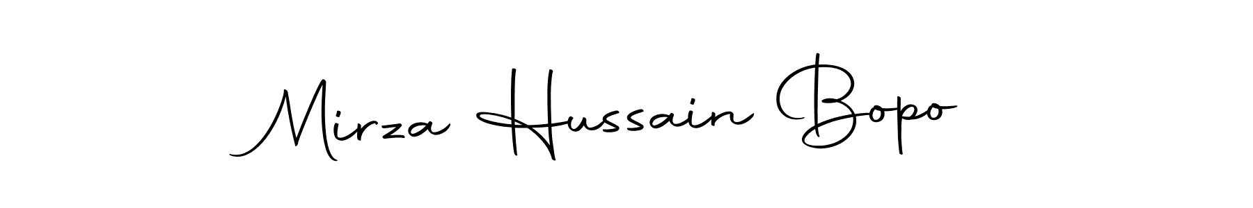 Mirza Hussain Bopo stylish signature style. Best Handwritten Sign (Autography-DOLnW) for my name. Handwritten Signature Collection Ideas for my name Mirza Hussain Bopo. Mirza Hussain Bopo signature style 10 images and pictures png