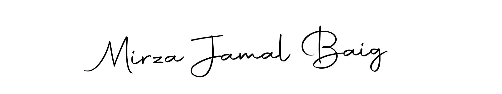 It looks lik you need a new signature style for name Mirza Jamal Baig. Design unique handwritten (Autography-DOLnW) signature with our free signature maker in just a few clicks. Mirza Jamal Baig signature style 10 images and pictures png