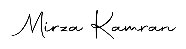 Make a beautiful signature design for name Mirza Kamran. Use this online signature maker to create a handwritten signature for free. Mirza Kamran signature style 10 images and pictures png