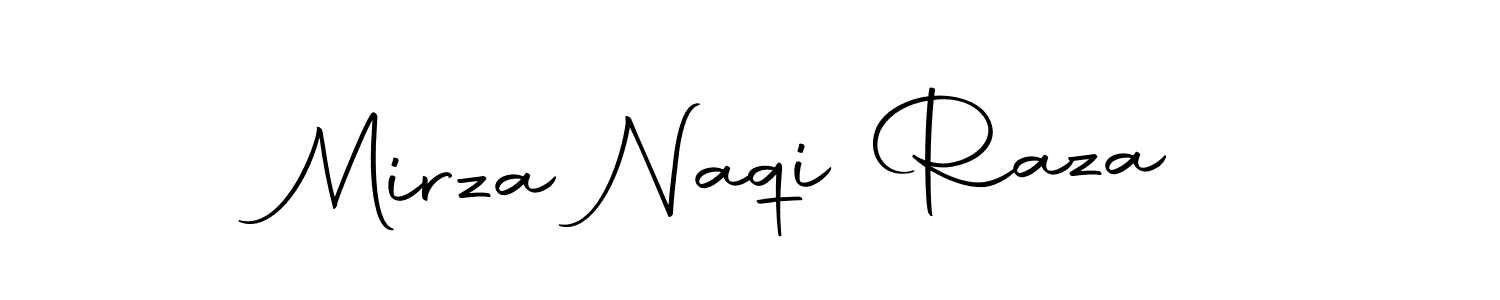 Design your own signature with our free online signature maker. With this signature software, you can create a handwritten (Autography-DOLnW) signature for name Mirza Naqi Raza. Mirza Naqi Raza signature style 10 images and pictures png