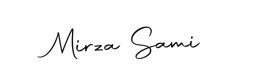 You should practise on your own different ways (Autography-DOLnW) to write your name (Mirza Sami) in signature. don't let someone else do it for you. Mirza Sami signature style 10 images and pictures png