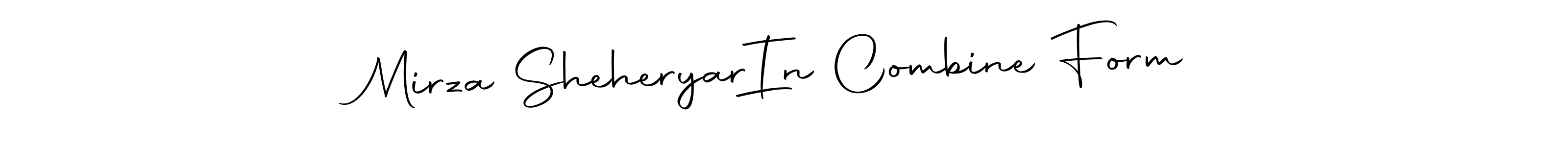 The best way (Autography-DOLnW) to make a short signature is to pick only two or three words in your name. The name Mirza Sheheryar  In Combine Form include a total of six letters. For converting this name. Mirza Sheheryar  In Combine Form signature style 10 images and pictures png