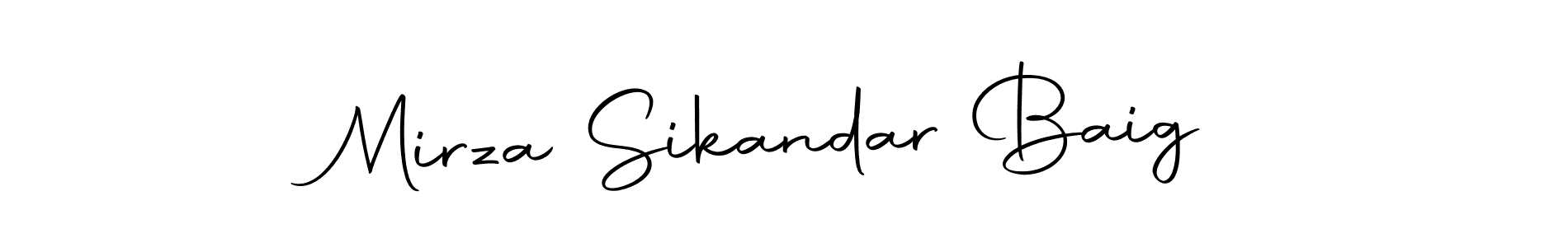 You should practise on your own different ways (Autography-DOLnW) to write your name (Mirza Sikandar Baig) in signature. don't let someone else do it for you. Mirza Sikandar Baig signature style 10 images and pictures png