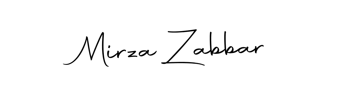 The best way (Autography-DOLnW) to make a short signature is to pick only two or three words in your name. The name Mirza Zabbar include a total of six letters. For converting this name. Mirza Zabbar signature style 10 images and pictures png