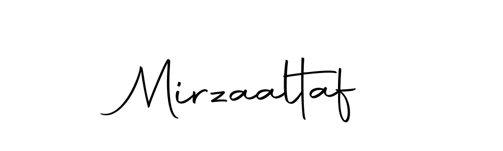 How to make Mirzaaltaf name signature. Use Autography-DOLnW style for creating short signs online. This is the latest handwritten sign. Mirzaaltaf signature style 10 images and pictures png