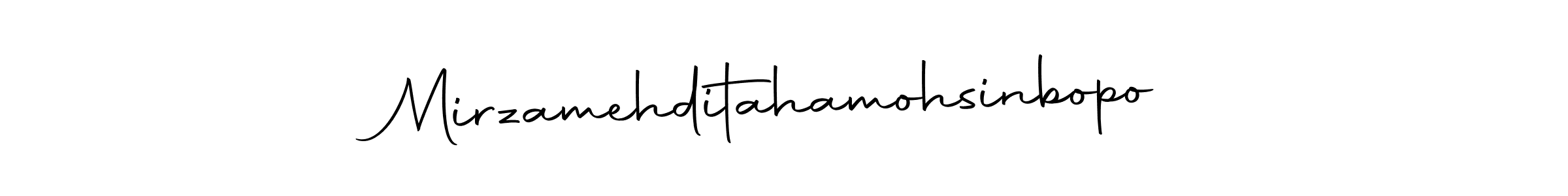 Here are the top 10 professional signature styles for the name Mirzamehditahamohsinbopo. These are the best autograph styles you can use for your name. Mirzamehditahamohsinbopo signature style 10 images and pictures png