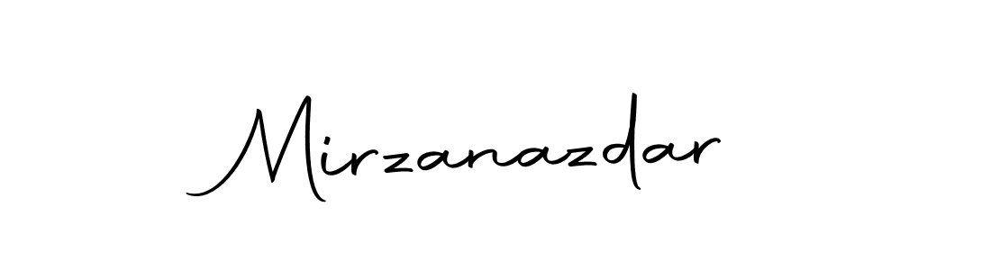 Make a short Mirzanazdar signature style. Manage your documents anywhere anytime using Autography-DOLnW. Create and add eSignatures, submit forms, share and send files easily. Mirzanazdar signature style 10 images and pictures png