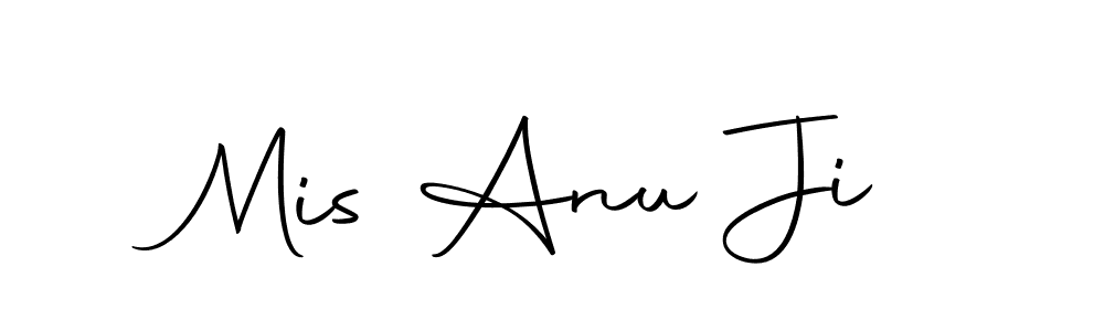 This is the best signature style for the Mis Anu Ji name. Also you like these signature font (Autography-DOLnW). Mix name signature. Mis Anu Ji signature style 10 images and pictures png