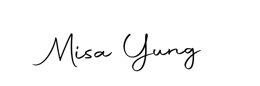 Also we have Misa Yung name is the best signature style. Create professional handwritten signature collection using Autography-DOLnW autograph style. Misa Yung signature style 10 images and pictures png