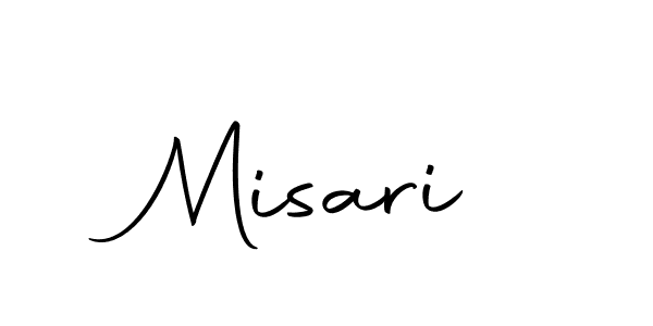 Use a signature maker to create a handwritten signature online. With this signature software, you can design (Autography-DOLnW) your own signature for name Misari. Misari signature style 10 images and pictures png