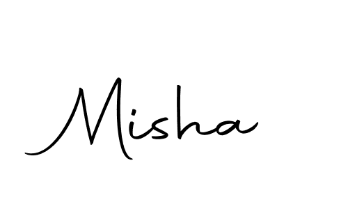 Misha stylish signature style. Best Handwritten Sign (Autography-DOLnW) for my name. Handwritten Signature Collection Ideas for my name Misha. Misha signature style 10 images and pictures png