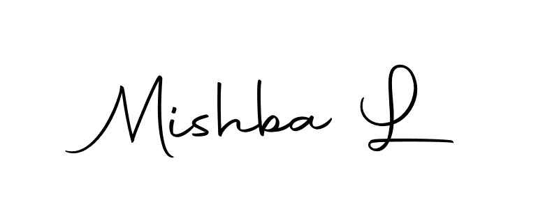 Once you've used our free online signature maker to create your best signature Autography-DOLnW style, it's time to enjoy all of the benefits that Mishba L name signing documents. Mishba L signature style 10 images and pictures png