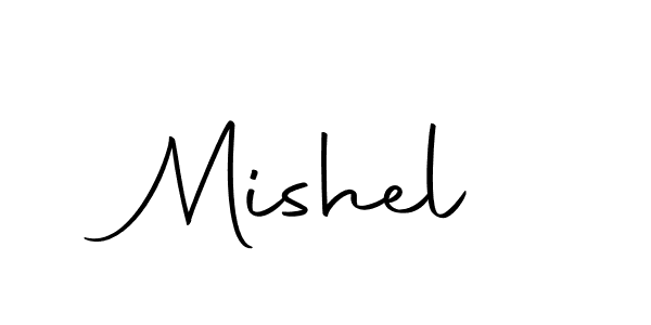 Similarly Autography-DOLnW is the best handwritten signature design. Signature creator online .You can use it as an online autograph creator for name Mishel. Mishel signature style 10 images and pictures png