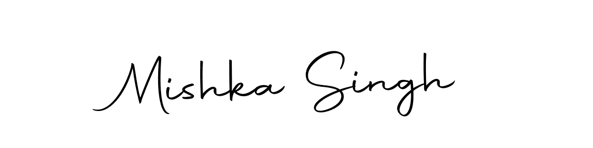 Use a signature maker to create a handwritten signature online. With this signature software, you can design (Autography-DOLnW) your own signature for name Mishka Singh. Mishka Singh signature style 10 images and pictures png