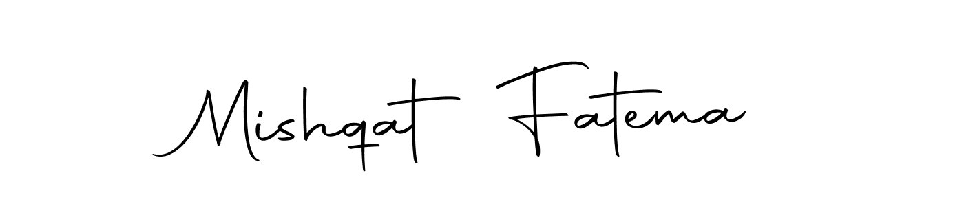 Make a beautiful signature design for name Mishqat Fatema. With this signature (Autography-DOLnW) style, you can create a handwritten signature for free. Mishqat Fatema signature style 10 images and pictures png